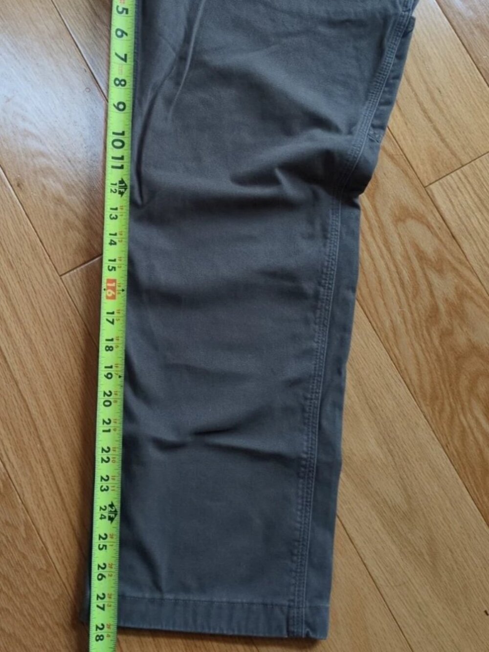 Carhartt Carpenter Pants Mens 38x30 (Fit 36x28) Relaxed Fit Workwear B324-DFE - Picture 7 of 9